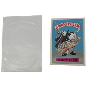 1985 Nasty Nick Garbage Pail Kids Series 1 UK Mini #1a Os1 NM .